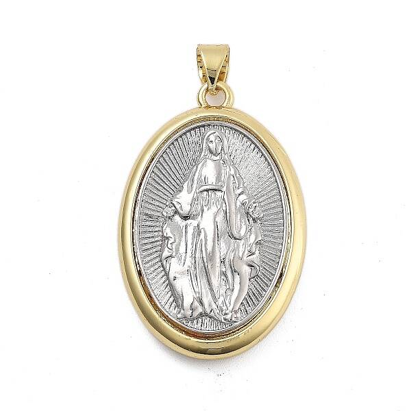 Long-Lasting Plated Brass Pendants