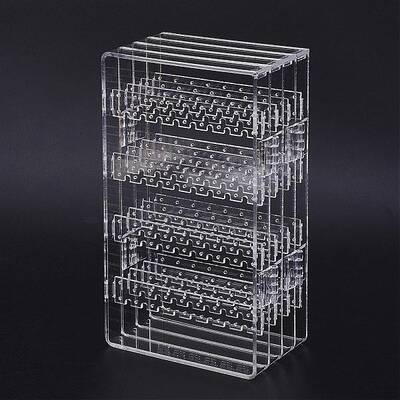 Organic Glass Stud Earring Displays