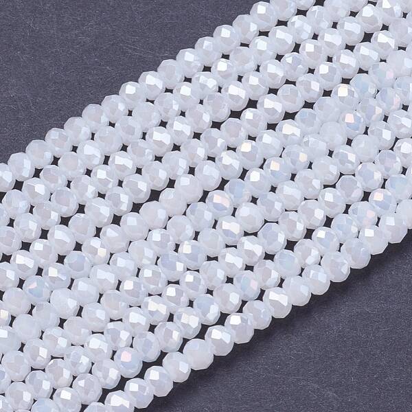 Electroplate Glass Beads Strands