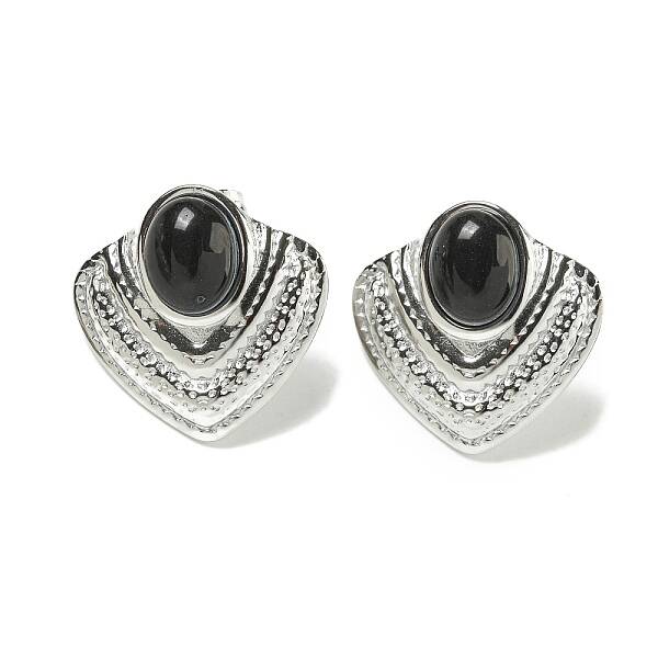 Cat Eye Stud Earrings