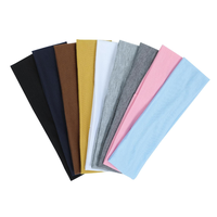 9Pcs Headbands for women Non Slip Headband, Soft Elastic Hair Bands for Women's Hair, Fashion Cotton Cloth Stretchy Sweat Ban...