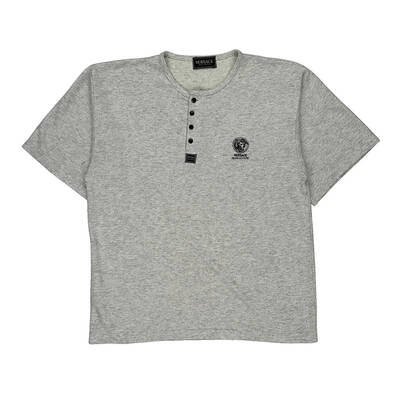 Bootleg Versace Jeans Couture T-Shirt - XL Grey Cotton