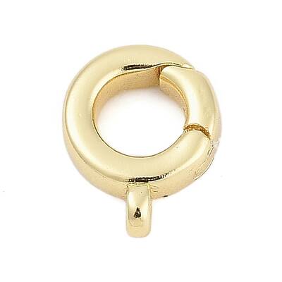 Brass Spring Gate Rings