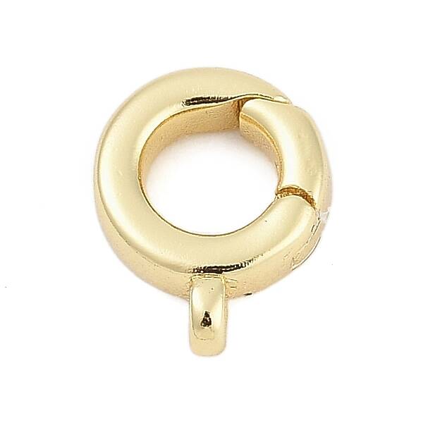 Brass Spring Gate Rings