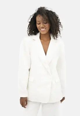 Havana - Oversized Blazer - Porcelain | Size: M
