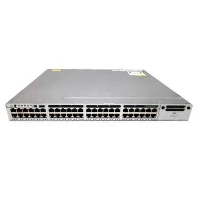 Cisco WS-C3850-48P-L-RF | Catalyst 3850 Series C3850-48P 48 x RJ-45 Ports PoE+ 1000Base-T Layer 3 Managed Rack-mountable Giga...