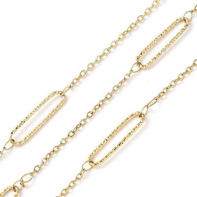 304 Stainless Steel Oval & Cable Chains