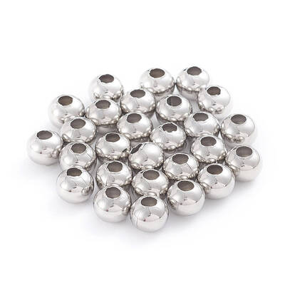 Tarnish Resistant 304 Stainless Steel Beads