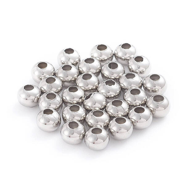 Tarnish Resistant 304 Stainless Steel Beads