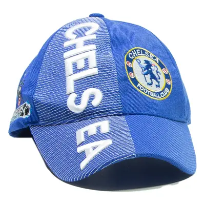 Chelsea Fc Mens Baseball Cap Blue Wool ONE SIZE