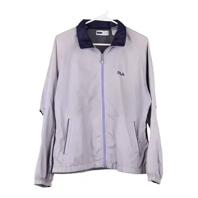 Fila Jacket - Large Purple Polyester