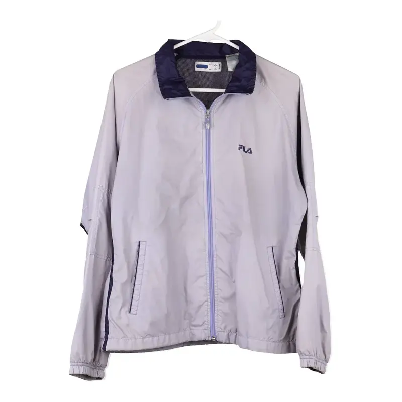 Fila Jacket - Large Purple Polyester