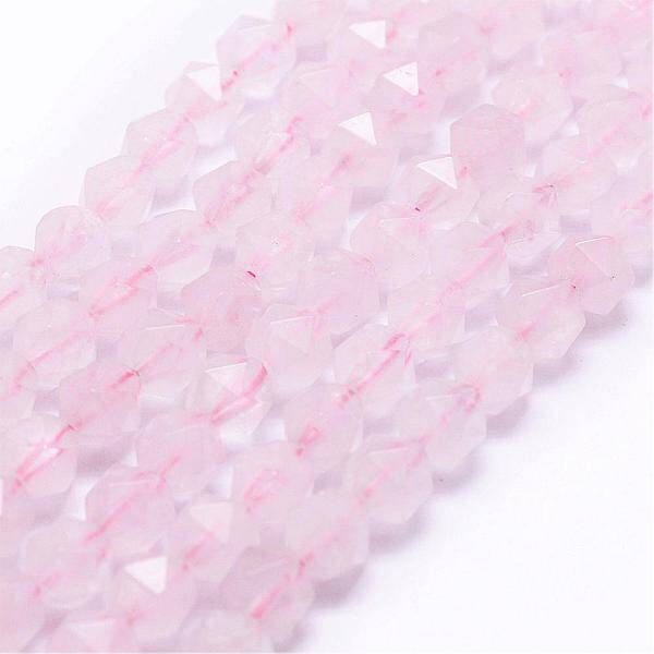 Natural Rose Quartz Beads Strands