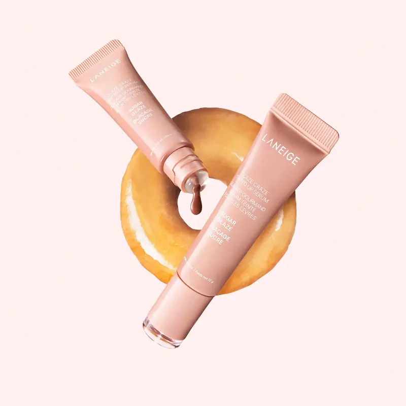 Laneige Glaze Craze Tinted Lip Serum, Hydrating & Moisturizing Lip Tint, Korean Lip Care, Infused with Polypeptide
