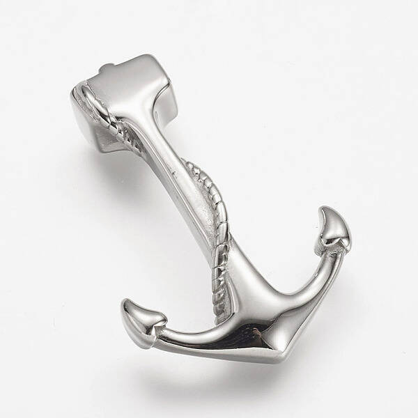 Non-Tarnish 304 Stainless Steel Anchor Hook Clasps