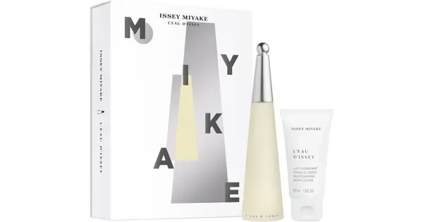 Eau de Toilette Set Issey Miyake L'Eau d'Issey women's gift set women's body milk 50 ml + Eau de Toilette 50 ml