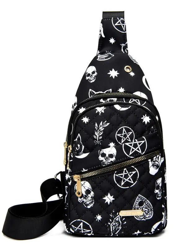 Fashionable Fanny Pack for Women for Gift, Summer 2025 New Casual Zipper Chest Bag for Travel, All-match Sports Travel Sling ...