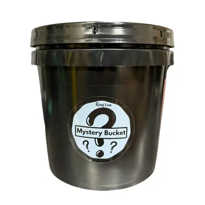 Limited Edition: 4 Year Anniversary LARGE Mystery Bucket Version 2.0 Single Ingredient Bulk Pet Treats Themed Gift Box Birthd...
