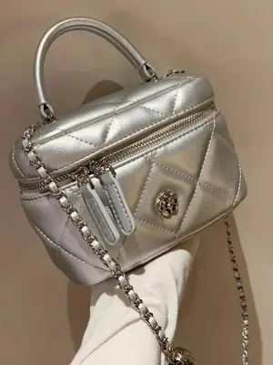 Women's Elegant Quilted PU Leather Handbag, Minimalist Box Shape Trendy Handbag & Crossbody Bag, Chic All-match Handbag for D...