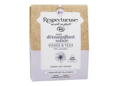 Respectful My Organic Solid Face and Eye Make-up Remover 25g