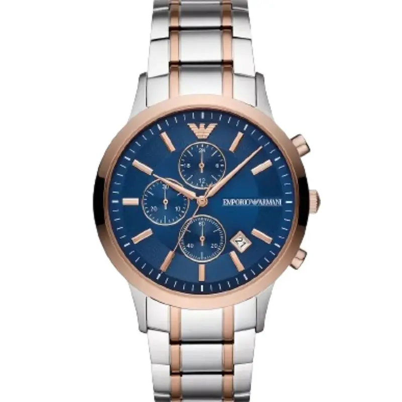 Emporio Armani AR80025 Two-Tone Chronograph Men's Watch