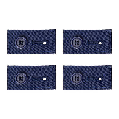 4Pcs Cotton Adjustable Pants Waist Extender