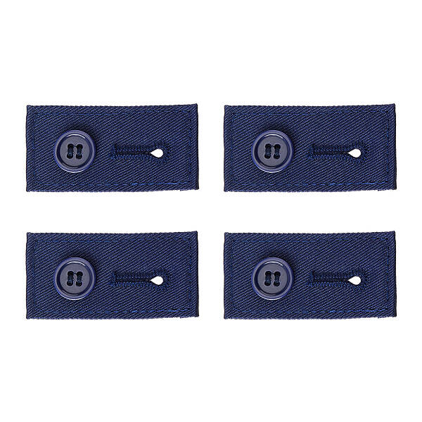 4Pcs Cotton Adjustable Pants Waist Extender