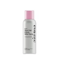 Eva NYC Kweeen Silver Glitter Spray for Hair & Body