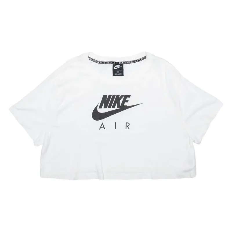 NIKE Womens T-Shirt White XL