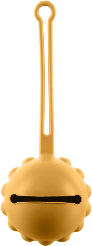 Zopa Silicone pacifier holder Mustard yellow