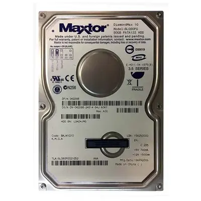 KG388 Dell 80GB 7200RPM ATA-100 8MB Cache 3.5-Inch Hard Drive