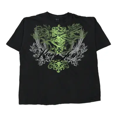 Karl Kani Graphic T-Shirt - 2XL Black Cotton