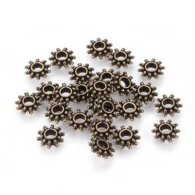 Tibetan Style Spacer Beads