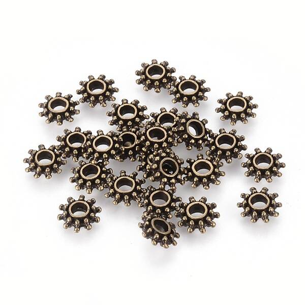 Tibetan Style Spacer Beads