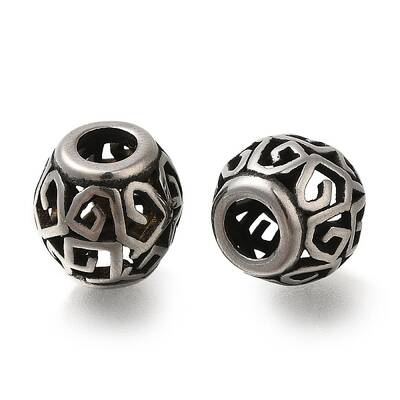 304 Stainless Steel European Beads