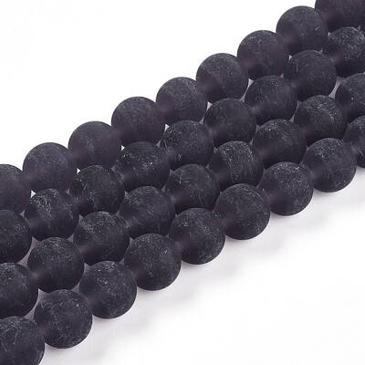 Transparent Glass Beads Strands