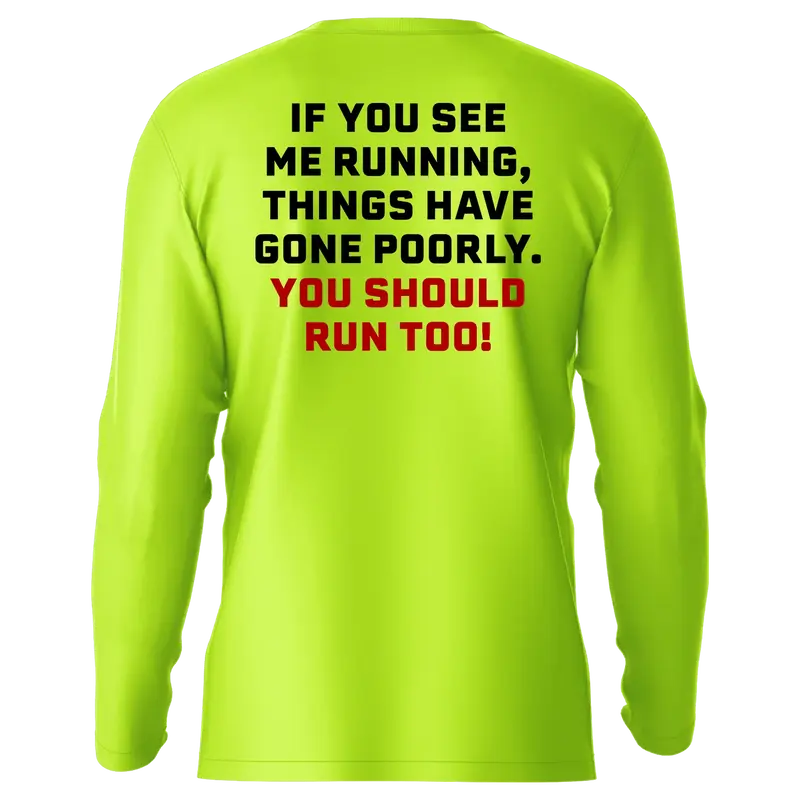 Run - Hi-Visibility UPF 50 Long Sleeve Sun Shirt