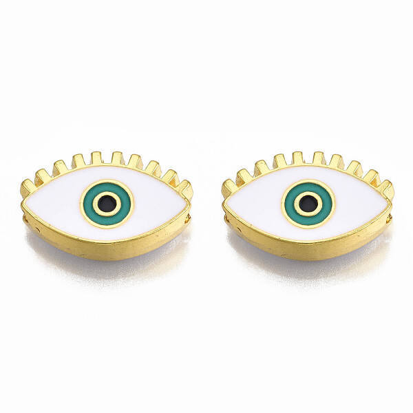 Rack Plating Alloy Enamel Pendants