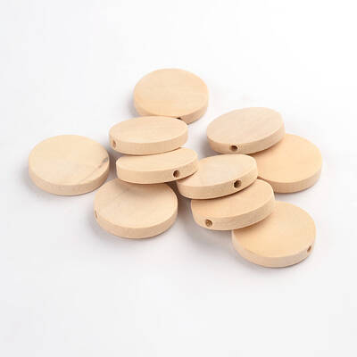 Unfinished Wood Beads