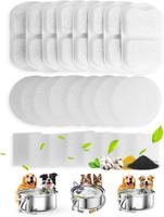 oneisall 8 Pack Replacement Filters for 7L Dog Fountain Dog Water Fountain,7L/230oz/1.8G Stainless Steel Dog Fountain for Dog...