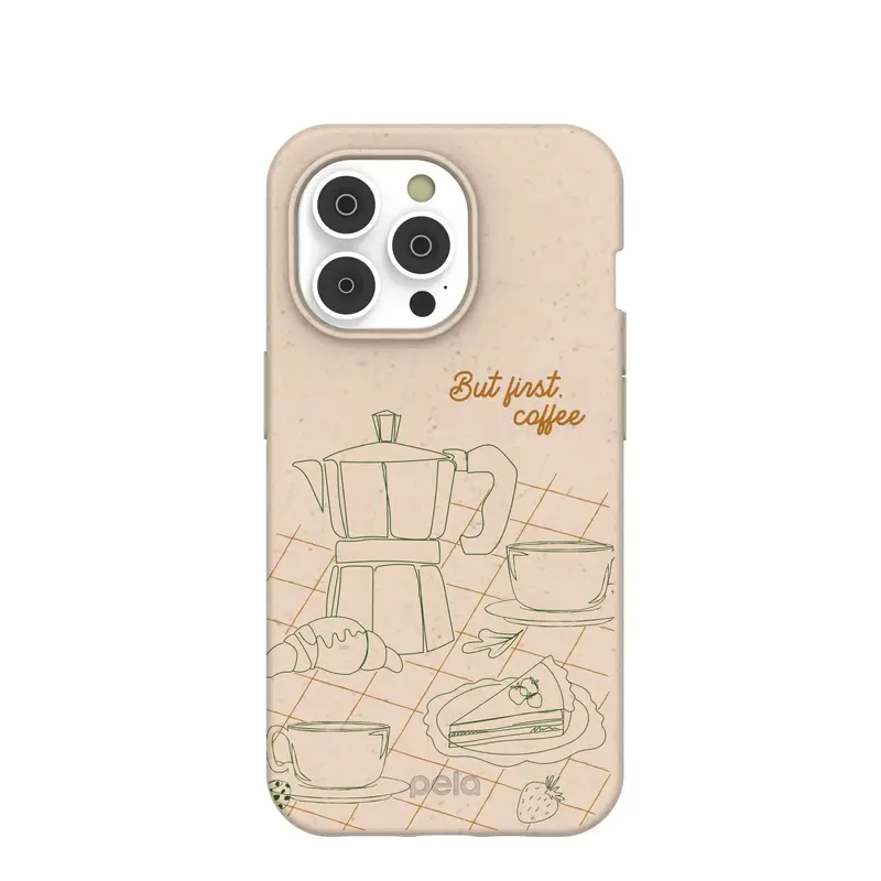 Seashell But First iPhone 14 Pro Case