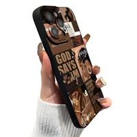 Girl Pattern Phone Case, Shockproof Phone Protective Cover, Fashion Phone Accessories Compatible with iPhone 11 12 13 14 15 1...