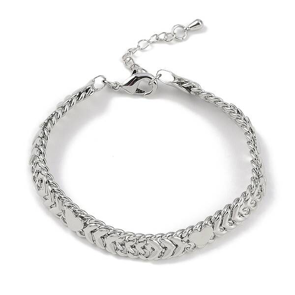 Rack Plating Brass Bracelets for Women