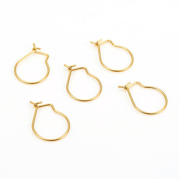 304 Stainless Steel Hoop Earrings