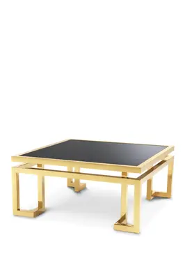 Floating Top Gold Coffee Table | Eichholtz Palmer