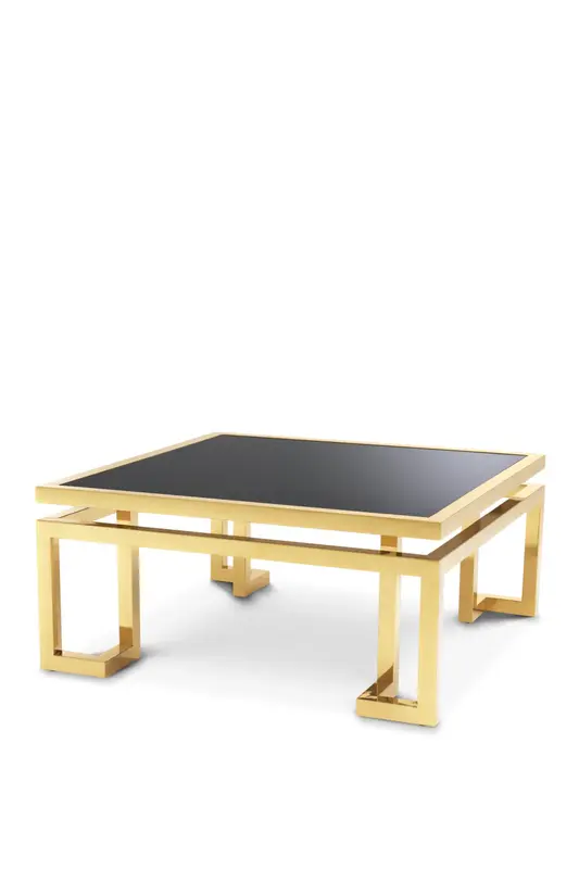 Floating Top Gold Coffee Table | Eichholtz Palmer
