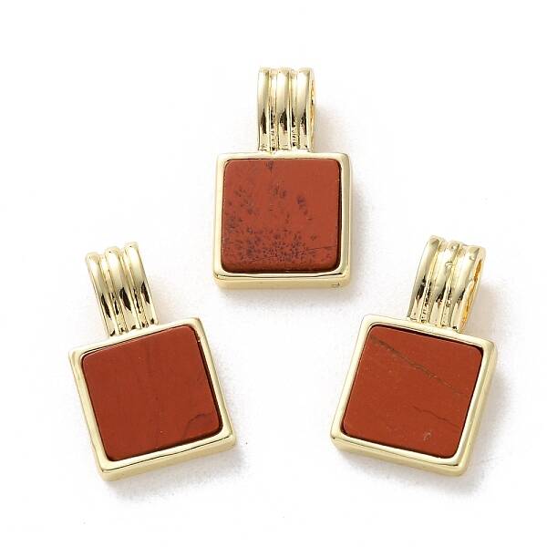 Natural Red Jasper Pendants