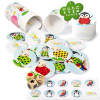 Roll & Match - Fun Animal Educational Preschool Learning Activities for Toddlers 3-5 with Memory Game for Boosting STEM Skill...