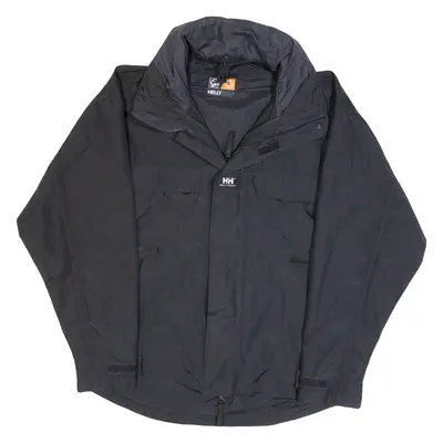 HELLY HANSEN Workwear Mens Jacket Black Hooded M