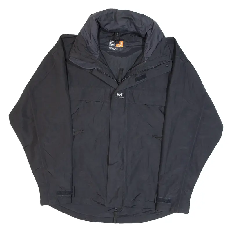 HELLY HANSEN Workwear Mens Jacket Black Hooded M